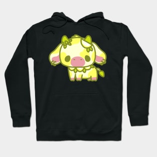 fluffy lemon cow Hoodie